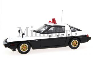 Mazda Savanna RX-7 Patrol Car Scale Model