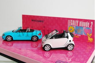 Smart Cabriolet / Audi TT Roadster Scale Model
