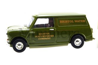 Austin Mini Van Scale Model