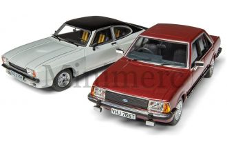 Ford Capri Mk2 X Pack & Ford Granada Mk2 2.8i Ghia Scale Model