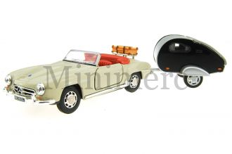 Mercedes 190 SL Roadster Scale Model